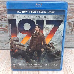 1917‎ (Blu-ray + DVD, 2019) War Drama Rated R Universal Studios Region A/1